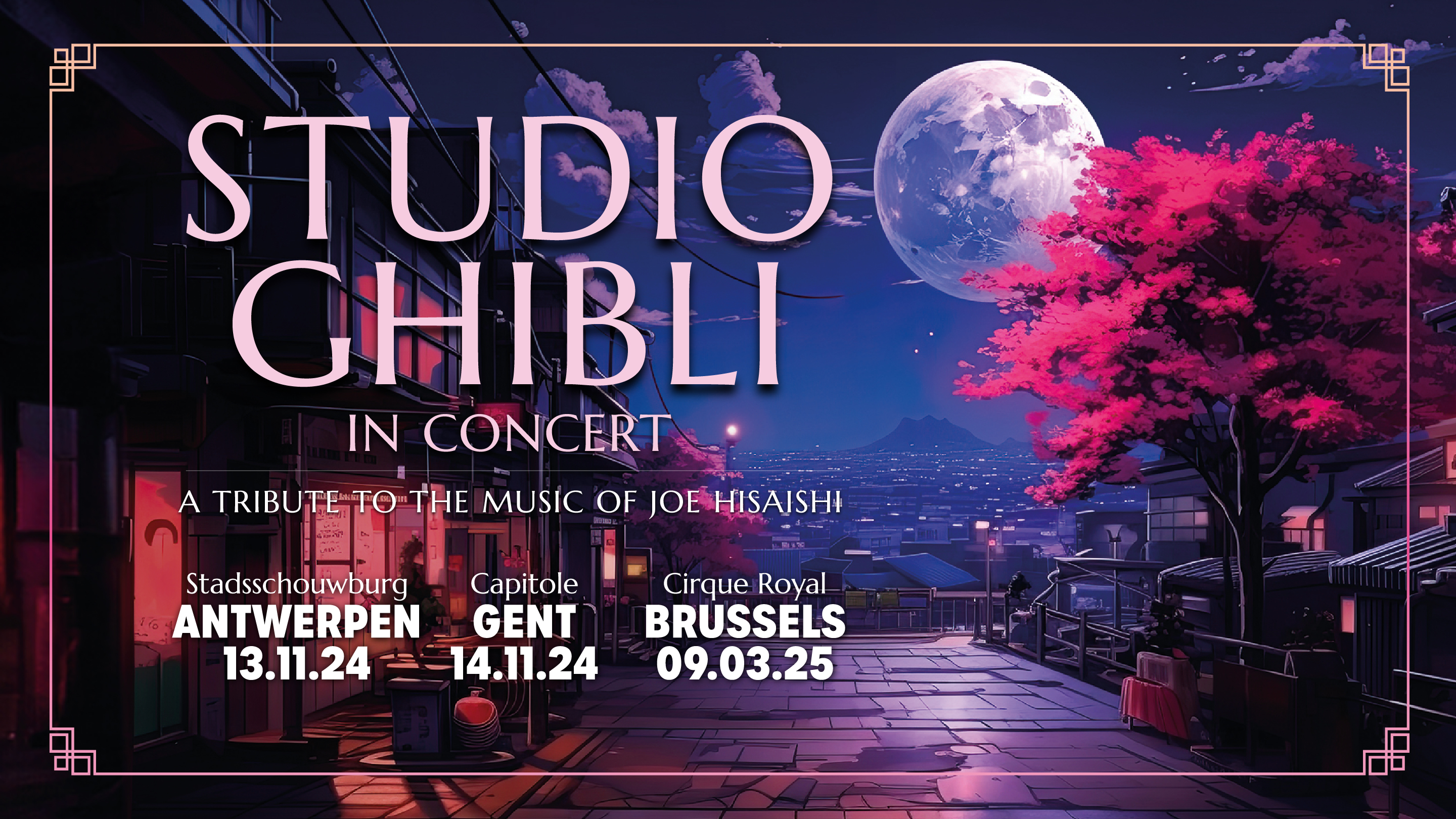 Studio Ghibli In Concert, A tribute to the music of Joe Hisaishi