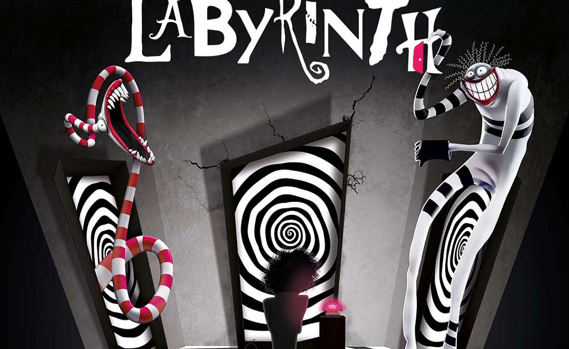 Le Labyrinthe de Tim Burton a ouvert ses portes à Bruxelles vendredi