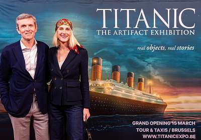 The premiere of Titanic: The Artifact Exhibition